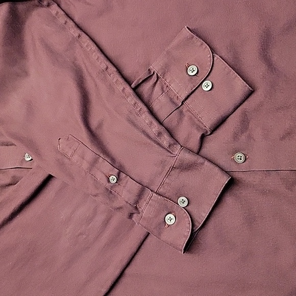 KENNETH COLE AWEARNESS Slim-fit Non-Iron Long-sleeved Button-down Shirt,17 34-35 - Picture 4 of 11